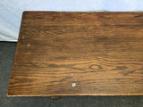 Vintage Jacobean Solid Oak Coffee Table