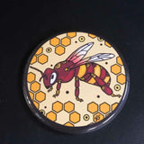 Rachel Feirman Wasp Button Pin