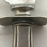 Vintage Sterling Silver & Stainless Steel Carving Knife & Fork