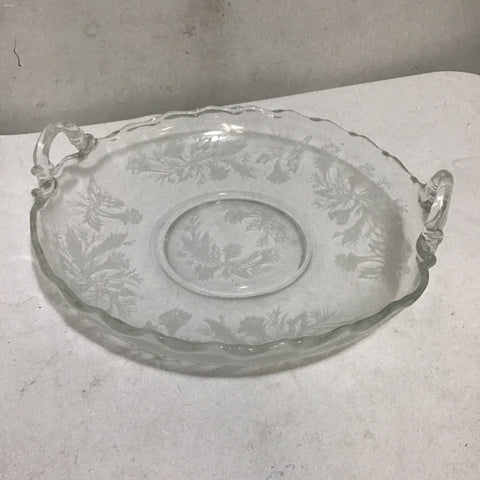 Vintage Fostoria "Heather" Serving Dish