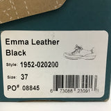 Dansko "Emma" Black Leather Walking Work Shoes