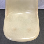 Vintage MCM Herman Miller Yellow Fiberglass Bucket Accent Chair