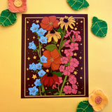Rachel Feirman "Wildflowers" 8x10 Digital Art Print
