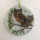 Susan Sitaraman "Animals In Snow" Hanging Ornament