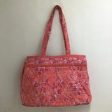 Retired Vera Bradley "Hope Toile" Shoulder Tote