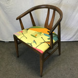 Vintage MCM Blowing Rock Bird Uphosltered Accent Chair