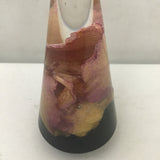 Moon & Pine Pink Rose in Black Resin Small Ring Holder