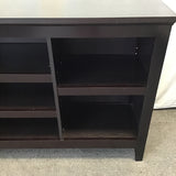 Modern Target Black-Stained Oak Laminate TV Stand