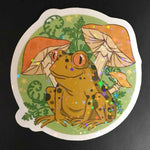 Rachel Feirman Holographic Toad & Toadstool Sticker