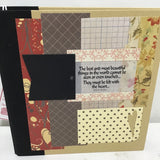 Eltimar Design "Helen Keller" Scrapbook/Journal Album