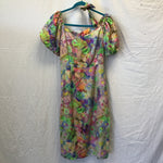 Plenty by Tracy Reese Multicolour Puff Sleeve Maxi Dress
