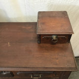 Vintage Mahogany Veneer 6-Drawer Dresser