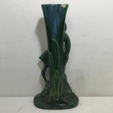 Vintage Art Deco Royal Haeger Green Ceramic Gazelle Vase