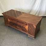 Vintage Art Deco Lane Mahogany Veneer Cedar Chest