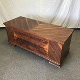 Vintage Art Deco Lane Mahogany Veneer Cedar Chest