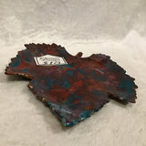 Eltimar Design Painted Maple Leaf Dish