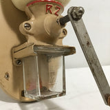 Vintage MC Zassenhaus Wall-Mounted Manual Coffee Grinder w/ Ceramic Hopper