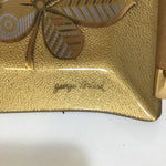 Vintage MCM George Briard Gold Leaves Tray