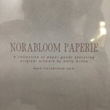 Norabloom Pink Wreath 5x7 Greeting Card
