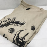 Quickdraw Studio "Down to Earth" Large Screen Printed T-Shirt