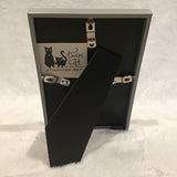 Twin Cat Framed 4x6 Blue, Green, & Black "Planets" Art Print