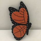 Panaderia Peluche Monarch Butterfly Embroidered Felt Magnet