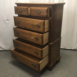 Vintage Chatauqua Solid Maple 6-Drawer Chest of Drawers