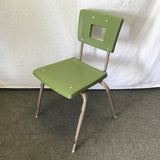 Vintage MCM Alert American Seating Green Resin Accent Chair
