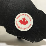 Signed Limited Edition Nature's Window "Grey Wolf" Coldcast Wall Hanging