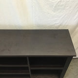 Modern Target Black-Stained Oak Laminate TV Stand