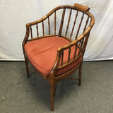 Vintage Regency Hekman Faux-Bamboo Accent Chair