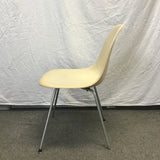 Vintage MCM Herman Miller Yellow Fiberglass Bucket Accent Chair