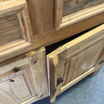 Vintage Solid Pine Armoire