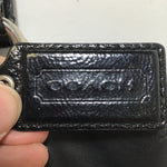 Coach Black Leather Shoulder Bag