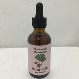 Maidenhair Mushrooms 2oz Better Belly Mushroom Tincture