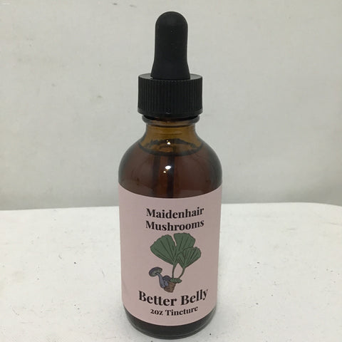 Maidenhair Mushrooms 2oz Better Belly Mushroom Tincture