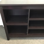Modern Target Black-Stained Oak Laminate TV Stand