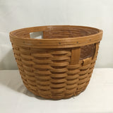 1997 Longaberger Woven Solid Maple Bushel Basket