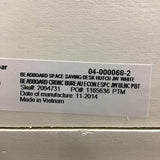 Contemporary Pottery Barn Teen White "Beadboard Space-Saving" Hutch Desk