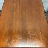 Vintage Colonial Solid Wood 6-Drawer Kneehole Desk