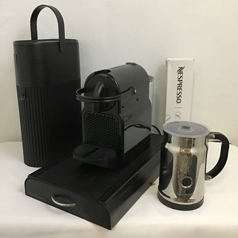 4pc Nespresso "Inissia" Espresso Machine Set