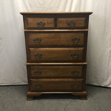 Vintage Chatauqua Solid Maple 6-Drawer Chest of Drawers