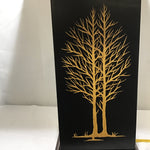 Modern Mid-Century Tree Stencil Table Lamp