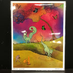 Yen Ospina "Forest Wolves" 8.5x11 Signed Art Print
