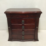 Kathy Ireland 4-Drawer Lift-Top Jewelry Box