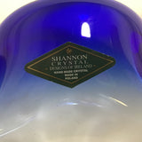 Vintage Shannon Crystal Cobalt Blue 14" Tulip Vase