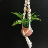 String Greens Set of 3 XS Mini Faux Fern Ornaments