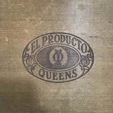 Vintage El Prodcuto Queens Cigar Box