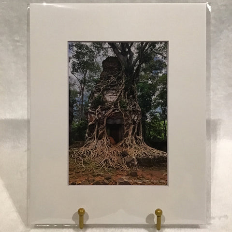 Alexa PM Photography Prasat Pram Temple, Cambodia 8x10 Matted Photo Print