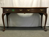 Vintage Stickley Solid Cherry 2-Drawer Sofa Table